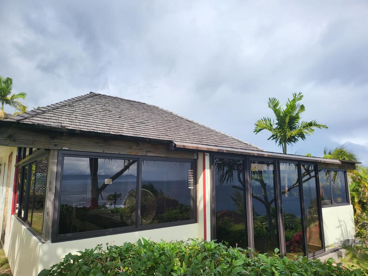 Jolie Maison Vue Ocean Et Moorea Пунаауйя Экстерьер фото